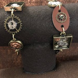 Steam punk style fashion bracelet